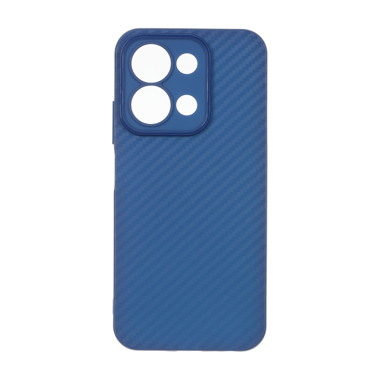 قاب ژله ای هاشور محافظ لنزدار Xiaomi Redmi 15C / Poco C85 - سرمه ای